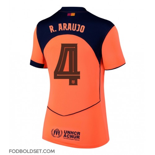 Barcelona Ronald Araujo #4 Tredjetrøje Dame 2025-26 Kortærmet